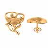 14KT (585) Yellow Gold Stud Earrings for Women