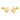 14k (585) Yellow Gold and Diamond Stud Earrings for Women