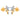 14k (585) Yellow Gold and Diamond Stud Earrings for Women