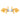 14k (585) Yellow Gold and Diamond Stud Earrings for Women