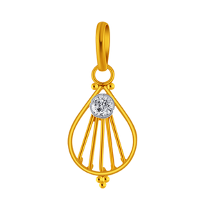14KT (585) Yellow Gold Pendant For Women