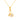 14k (585) Yellow Gold and Diamond Pendant for Women