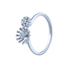 14k (585) White Gold and Diamond Ring for Women