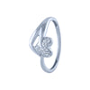 14k (585) White Gold and Diamond Ring for Women