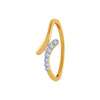 14k (585) Yellow Gold and Diamond Ring for Women