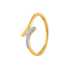 14k (585) Yellow Gold and Diamond Ring for Women