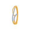 14k (585) Yellow Gold and Diamond Ring for Women