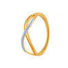 14k (585) Yellow Gold and Diamond Ring for Women