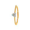 14k (585) Yellow Gold and Diamond Ring for Women