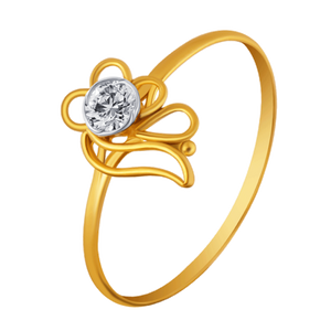 14KT (585) Yellow Gold Ring For Women