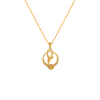 14KT (585) Yellow Gold Pendant for Women