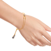 14KT (585) Yellow Gold and American Diamond Bracelet for Women