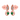 14KT (585) Yellow Gold & Diamond Earrings with Green Stone Detailing