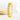 14K Gold Ring With A Double Band Design And A Row Of Diamond Accents Set On The Overlapping Band