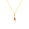 14K Sweet Gold Pendant From Amazea Collection