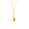 14K Gem Gold Pendant From Amazea Collection