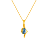 14K Lovely Gold Pendant By Amazea Collection For You