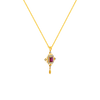 14K Gem Gold Pendant From Amazea Collection For Women