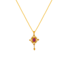 14K Gem Gold Pendant From Amazea Collection For Women