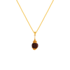 14K Gold Pendant Round From Amazea Collection For You 