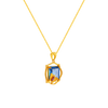 14K Gem Gold Pendant From Amazea Collection For Ladies 