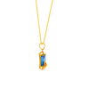 14K Gem Gold Pendant From Amazea Collection For Ladies 