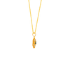 14K Flower Design Gold Pendant From Amazea Collection