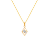 14k Unique Design & Gem Gold Pendant From Online Exclusive