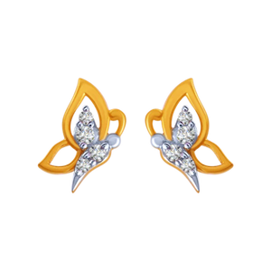 14k Butterfly Gold Earrings From Online Exclusive For You