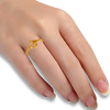 14K Hearty Gold Rings From Amazea Collection