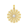 Fun Filigree Gold Pendant