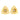 14K Gold Triangle Modern Geometric Stud Earrings with Certified Natural Diamond Accents