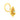 Yellow Gold & Certified Natural Diamond Royal Drop Design Nosepin for Women