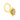 Yellow Gold & Certified Natural Diamond Floral Aura Design Nosepin for Women