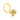 Yellow Gold & Certified Natural Diamond Trikaya Petal Design Nosepin for Women