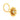 Yellow Gold & Certified Natural Diamond Blooming Grace Design Nosepin for Women