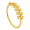 Lovely 14k Gold Thumb Ring with Alluring Leaf Branch Design from PC Chandra 