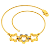 Charming 14k Gold and Diamond star Design Bracelet for Women from PC Chandra Jewellers