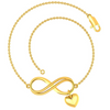 Dainty 14k Gold Infinity Loop Bracelet PC Chandra Online Exclusive Collection