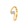 18KT (750) Yellow Gold and Diamond Ring for Women