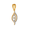 18KT (750) Yellow Gold and Diamond Pendant for Women