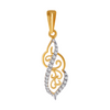 18KT (750) Yellow Gold and Diamond Pendant for Women