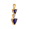 18KT (750) Yellow Gold and Diamond Pendant for Women