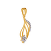 18KT (750) Yellow Gold and Diamond Pendant for Women