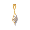 18KT (750) Yellow Gold and Diamond Pendant for Women