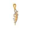 18KT (750) Yellow Gold and Diamond Pendant for Women