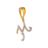 18KT (750) Yellow Gold and Diamond Pendant for Women