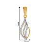 18KT (750) Yellow Gold and Diamond Pendant for Women