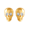 18KT (750) Yellow Gold and Diamond Clip-On Earrings for Women