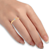 18KT (750) Yellow Gold and Diamond Ring for Women